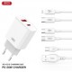 XO CE12 PD 20W Wall Charger + Micro USB Cable White