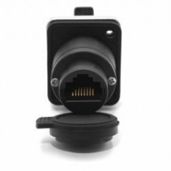  RJ45 Dişi-Dişi Panel Tipi Konnektör