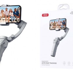 Xo Smart Gimbal Stabilizer SS17,Yüz Takibi,330°,Telefon Video Stabilizatörü,3600 mAh,Gimbal Show Uyumlu