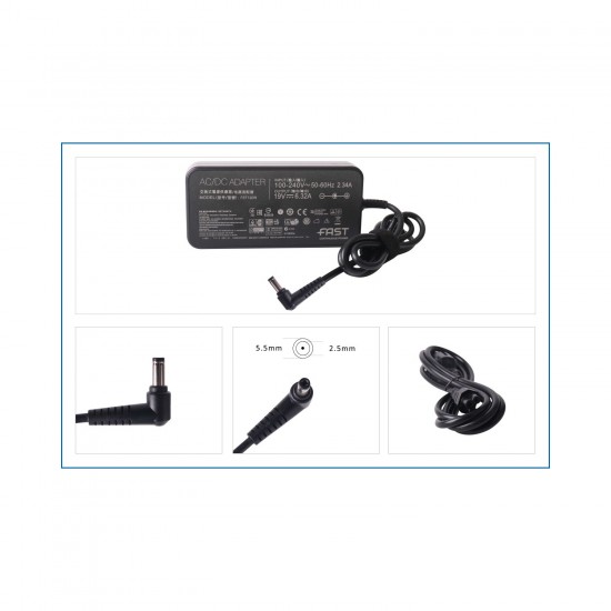 FAST C61 19V 6.32A 120W ADAPTER (5.5 X 2.5MM)
