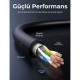 Bix C8S05 CAT 8 5. metre 40Gbps Veri Aktarımı Kablosu Bix C8S05 CAT 8 5. metre 40Gbps Veri Aktarımı Kablosu