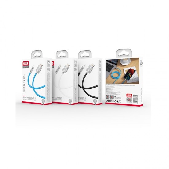 XO cable NB227 USB - Lightning 1,2 m 6A blue XO cable NB227 USB - Lightning 1,2 m 6A blue