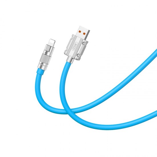 XO cable NB227 USB - Lightning 1,2 m 6A blue XO cable NB227 USB - Lightning 1,2 m 6A blue