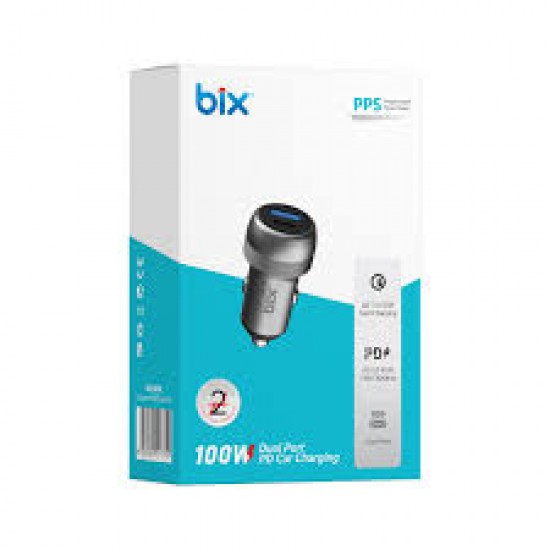 BXAC100W Type-C PD 3.0 Çift Çıkışlı Hızlı Şarj Cihazı Gri BXAC100W Type-C PD 3.0 Çift Çıkışlı Hızlı Şarj Cihazı Gri