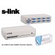 S-Link Sl-2508 8 Vga 250Mhz Monitör Splitter S-link SL-2508 8 VGA 250Mhz Monitör Splitter