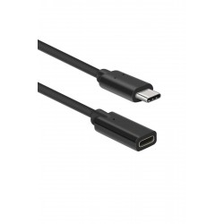 Alfais 4340 Type C Usb 3.1 Uzatma Kablosu Ekleme Dişi Erkek Uzatıcı Kablosu 1 Metre