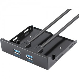 Alfais 5028 3.5 inç 2 Port Usb 3.0 Dahili Floppy Disket Ön Panel Yuvası