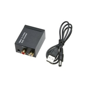 Alfais 5057 Dijital To Analog 3.5mm Optik Ses Tos Çevirici Dönüştürücü Adaptör