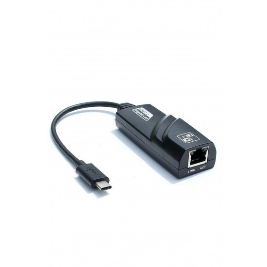 Alfais 5060 Type C To Ethernet Usb 3.1 1000mbps Gigabit Ag Adaptör Kartı