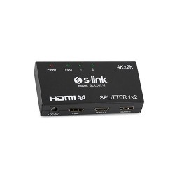 S-Link SL-LU6212 2 Port 4K*2K HDMI Splitter S-Link SL-LU6212 2 Port 4K*2K HDMI Splitter
