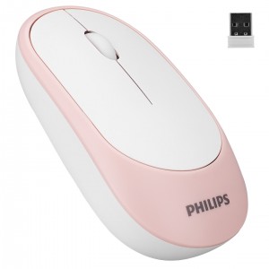 Philips SPK7314 2.4Ghz Rose Gold 800/1000/1200/1600dpi Kablosuz Mouse Philips SPK7314 2.4Ghz Rose Gold 800/1000/1200/1600dpi Kablosuz Mouse