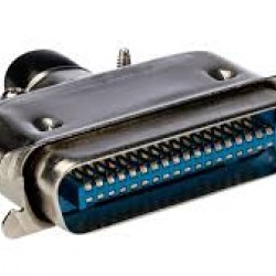 36 Pin Centronics Male Cable Mount Connector