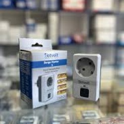 Dotvolt Tekli Akım Korumalı Priz Beyaz Anahtarlı