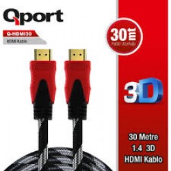 Qport Q-HDMI30 30 m 4K HDMI Kablo