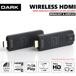 Dark DK-HD-WHDMINI Kablosuz Görüntü Aktarıcı