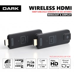 Dark DK-HD-WHDMINI Kablosuz Görüntü Aktarıcı