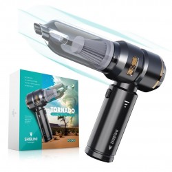 Shibumi Tornada 100 Watt 6000mAh 16000pa Çekiş Gücü 8 Adet Başlıklı Şarjlı Güçlü Üfleme Araç İçi Süpürge Shibumi Tornada 100 Watt 6000mAh 16000pa Çekiş Gücü 8 Adet Başlıklı Şarjlı Güçlü Üfleme Araç İçi Süpürge