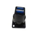 USB 3.0 Panel Montaj Adaptörü Çift USB Tip-A Panel Montaj Soketi Dişi Dişi USB 3.0 Panel Montaj Adaptörü Çift USB Tip-A Panel Montaj Soketi Dişi Dişi