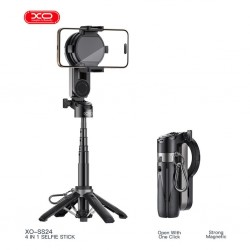  SS24 Bluetooth V5.2 4'ü 1 Arada Selfie Çubuğu, Tripod, Kamera ve Telefon Tutucu
