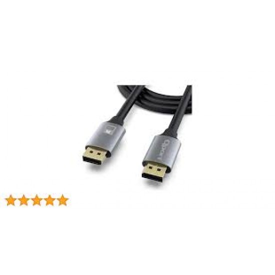 Qport Q-DP14 1.8 m 8K DisplayPort Kablo Qport Q-DP14 1.8 m 8K DisplayPort Kablo