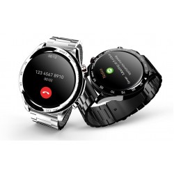  HiFuture Futurego Pro Bluetooth 5.0 Ip68 Su Geçirmez 1.32 Inç Arama Özellikli 34mm Akıllı Saat Siyah