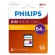 Philips Ultra Pro SDXC Card 64 GB UHS-I U3, 100 MB/ Philips Ultra Pro SDXC Card 64 GB UHS-I U3, 100 MB/