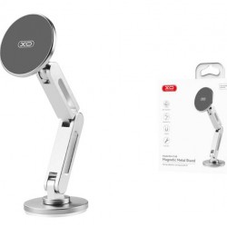  Xo Metal 360 Derece Dönebilen Mıknatıslı Manyetik Boy Ayarlı Araç İçi Telefon Tutucu