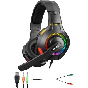 Snopy SN-8800 Gametime Oyuncu Mikrofonlu Kulaküstü Kulaklık