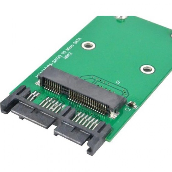 Mini Micro Sata 4668 Msata (Mini Sata) To Micro Sata Çevirici Dönüştürücü Kart