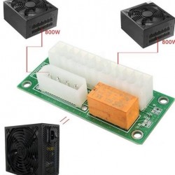 Alfais 4326 Power Supply Güç Kaynağı Atx Dual Psu 24+4 pin Fan Çoklayıcı Alfais 4326 Power Supply Güç Kaynağı Atx Dual Psu 24+4 pin Fan Çoklayıcı