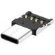 Alfais 4497 Type C To USB Çevirici Mini Dönüştürücü Adaptör