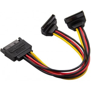 Alfais 4683 Sata 15 Pin Dişi Erkek 2 Port Çoklayıcı Kablo 90 Derece Dirsek Splitter Hdd Kablosu Alfais 4683 Sata 15 Pin Dişi Erkek 2 Port Çoklayıcı Kablo 90 Derece Dirsek Splitter Hdd Kablosu