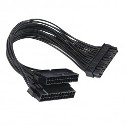 Alfais 5145 24 Pin Atx Dual Psu Çoklayıcı Adaptör Anakart Mining Kablosu Alfais 5145 24 Pin Atx Dual Psu Çoklayıcı Adaptör Anakart Mining Kablosu