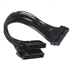Alfais 5145 24 Pin Atx Dual Psu Çoklayıcı Adaptör Anakart Mining Kablosu Alfais 5145 24 Pin Atx Dual Psu Çoklayıcı Adaptör Anakart Mining Kablosu