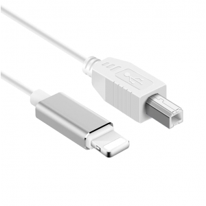 Lighting to USB B adaptörü, MIDI kablosu yüksek hızlı kablo iPhone/iPad/iPod,MIDI klavye, Dijital Piyano USB kamera ses 1metre Lighting to USB B adaptörü, MIDI kablosu yüksek hızlı kablo iPhone/iPad/iPod,MIDI klavye, Dijital Piyano USB kamera ses 1metre