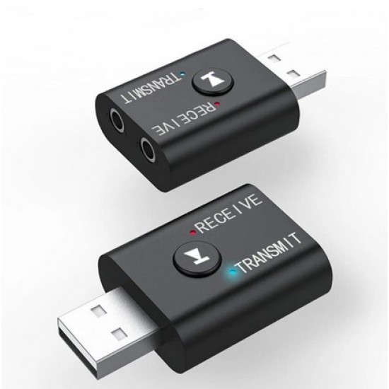 2 In1 USB kablosuz Bluetooth adaptörü 5.0 verici Bluetooth Bilgisayar TV Notebook için kulaklık adaptörü Bluetooth alıcısı
