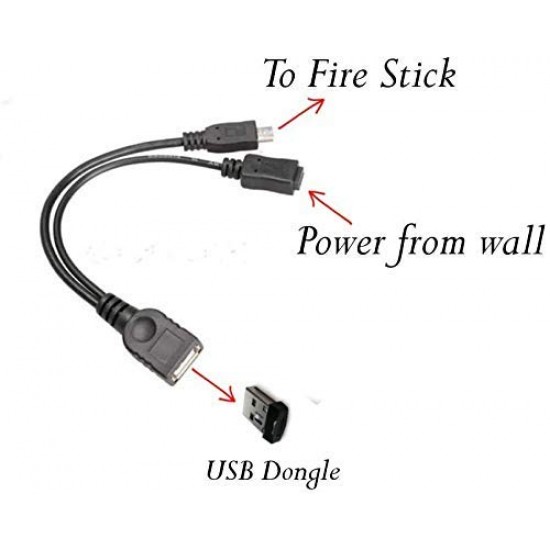 Micro Otg 2 in 1 Micro USB Dağıtıcı Kablo, Micro USB 2.0 Erkek to Micro USB Dişi