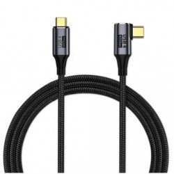 90 derece TYPE-C ila TYPE-C USB4 kablo 40Gbps ile 100W şarj UHD 8K 5K 4K @ 60Hz USB4.0 Thunderbolt3/4 ile uyumlu 120CM 90 derece TYPE-C ila TYPE-C USB4 kablo 40Gbps ile 100W şarj UHD 8K 5K 4K @ 60Hz USB4.0 Thunderbolt3/4 ile uyumlu 120CM