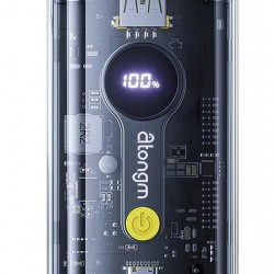 atongm Transparent 10000mAh PD 22.5W Fast Charge Portable Power Bank  atongm Transparent 10000mAh PD 22.5W Fast Charge Portable Power Bank