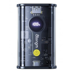 atongm Transparent 10000mAh PD 22.5W Fast Charge Portable Power Bank  atongm Transparent 10000mAh PD 22.5W Fast Charge Portable Power Bank