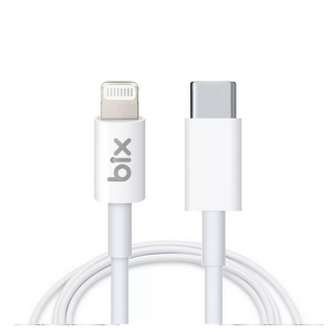 BX-IP02UC Type-C To Lightning Data Ve Şarj Kablosu Beyaz 1 Metre