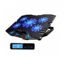 Frisby FNC-5232ST RGB GS5 Notebook Soğutucu (5xFan) LCD Kontrol Pane Metal Izgara 2 x USB Port Frisby FNC-5232ST RGB GS5 Notebook Soğutucu (5xFan) LCD Kontrol Pane Metal Izgara 2 x USB Port