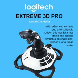 Logitech Extreme 3D Pro Gaming Game Joystick Controller