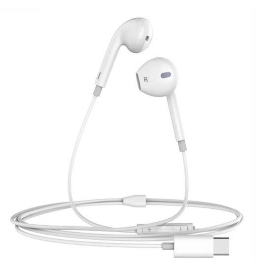 Mcdodo HP-6070 Type-C Girişli Kablolu Mikrofonlu Kulaklık-Beyaz