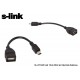 S-Link Sl-Otg20 Usb 15Cm Mini 5P Otg Data Kablosu