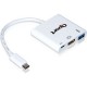 QPORT Q-TH03 TYPE-C TO HDMI 4K + USB 3.0 + TYPE-C (F) ÇEVİRİCİ