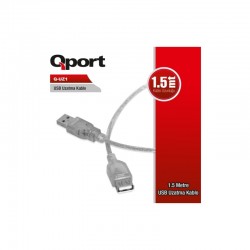 QPORT Q-UZ1 USB 2.0 UZATMA KABLOSU 1.5 METRE QPORT Q-UZ1 USB 2.0 UZATMA KABLOSU 1.5 METRE