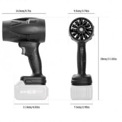  Fırçasız Kademesiz Hızlı El Hava Üfleyici -   Hava Tabancası