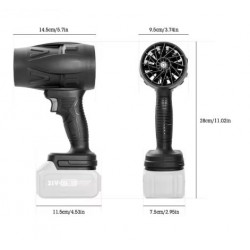  Fırçasız Kademesiz Hızlı El Hava Üfleyici -   Hava Tabancası