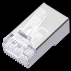 10P10C RJ48/RJ50 FTP  Ethernet Konektörü Modüler Fiş